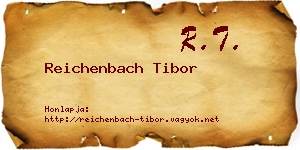 Reichenbach Tibor névjegykártya